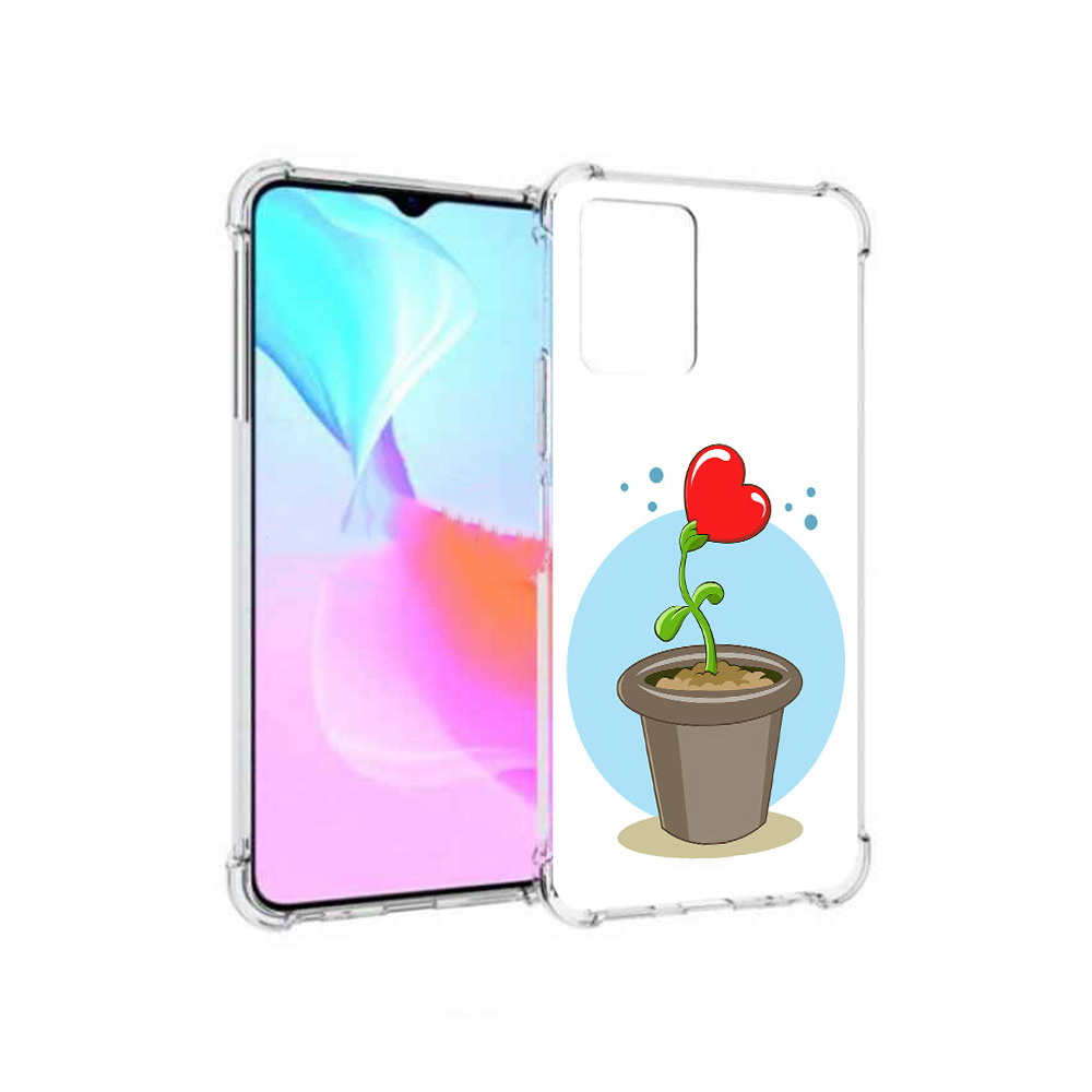 

Чехол MyPads Tocco для Vivo Y33s Растение любви 14 февраля (PT226981.417.145), Прозрачный, Tocco