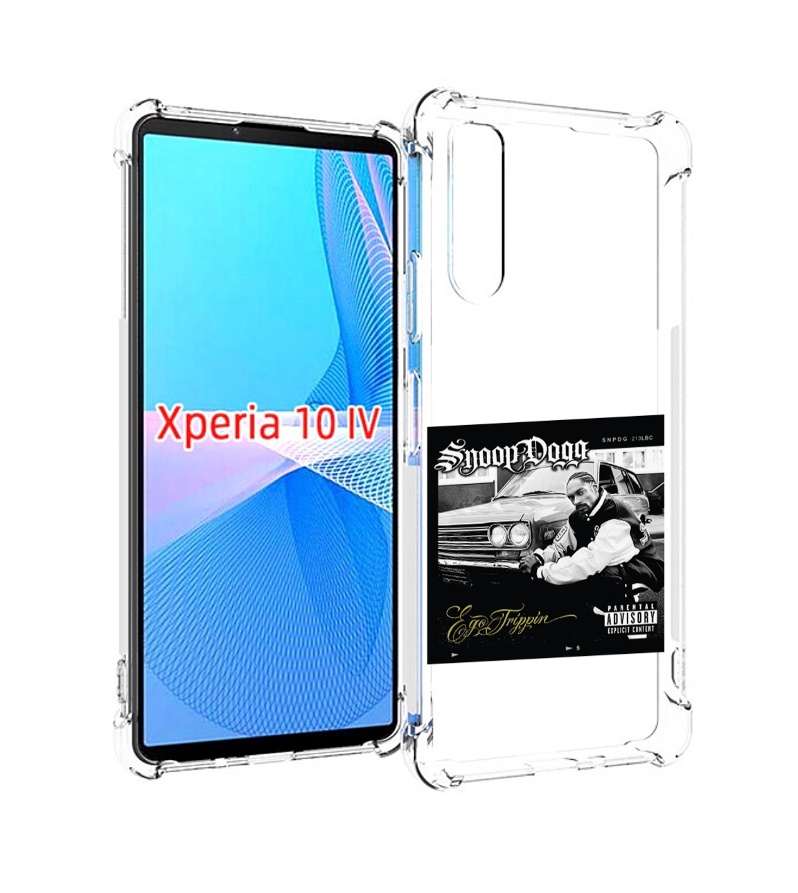 

Чехол MyPads Snoop Dogg EGO TRIPPIN’ для Sony Xperia 10 IV (10-4), Прозрачный, Tocco