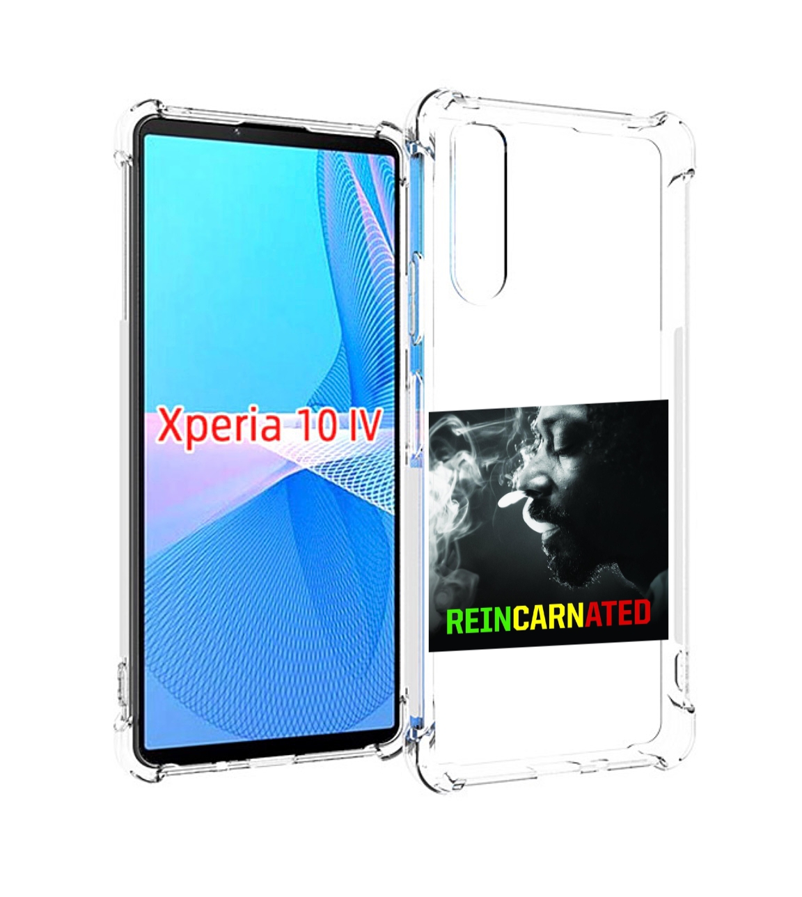 

Чехол MyPads Snoop Dogg REINCARNATED для Sony Xperia 10 IV (10-4), Прозрачный, Tocco