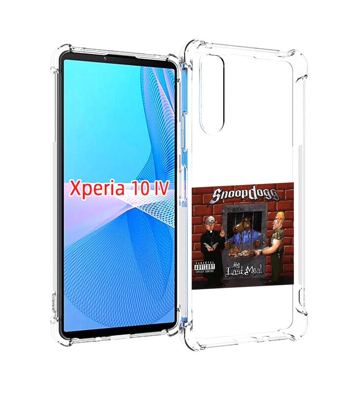 

Чехол MyPads Snoop Dogg THA LAST MEAL для Sony Xperia 10 IV (10-4), Прозрачный, Tocco