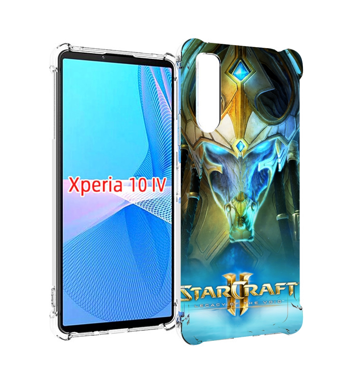 

Чехол MyPads StarCraft II Legacy of the Void для Sony Xperia 10 IV (10-4), Прозрачный, Tocco