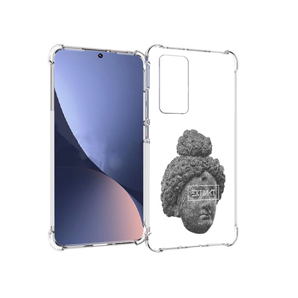 

Чехол MyPads Tocco для Xiaomi 12 каменное лицо девушки (PT226952.288.383), Прозрачный, Tocco