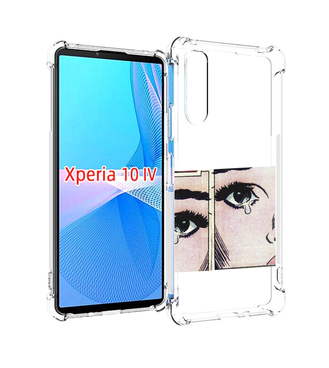 

Чехол MyPads Suicideboys - Radical Suicide для Sony Xperia 10 IV (10-4), Прозрачный, Tocco