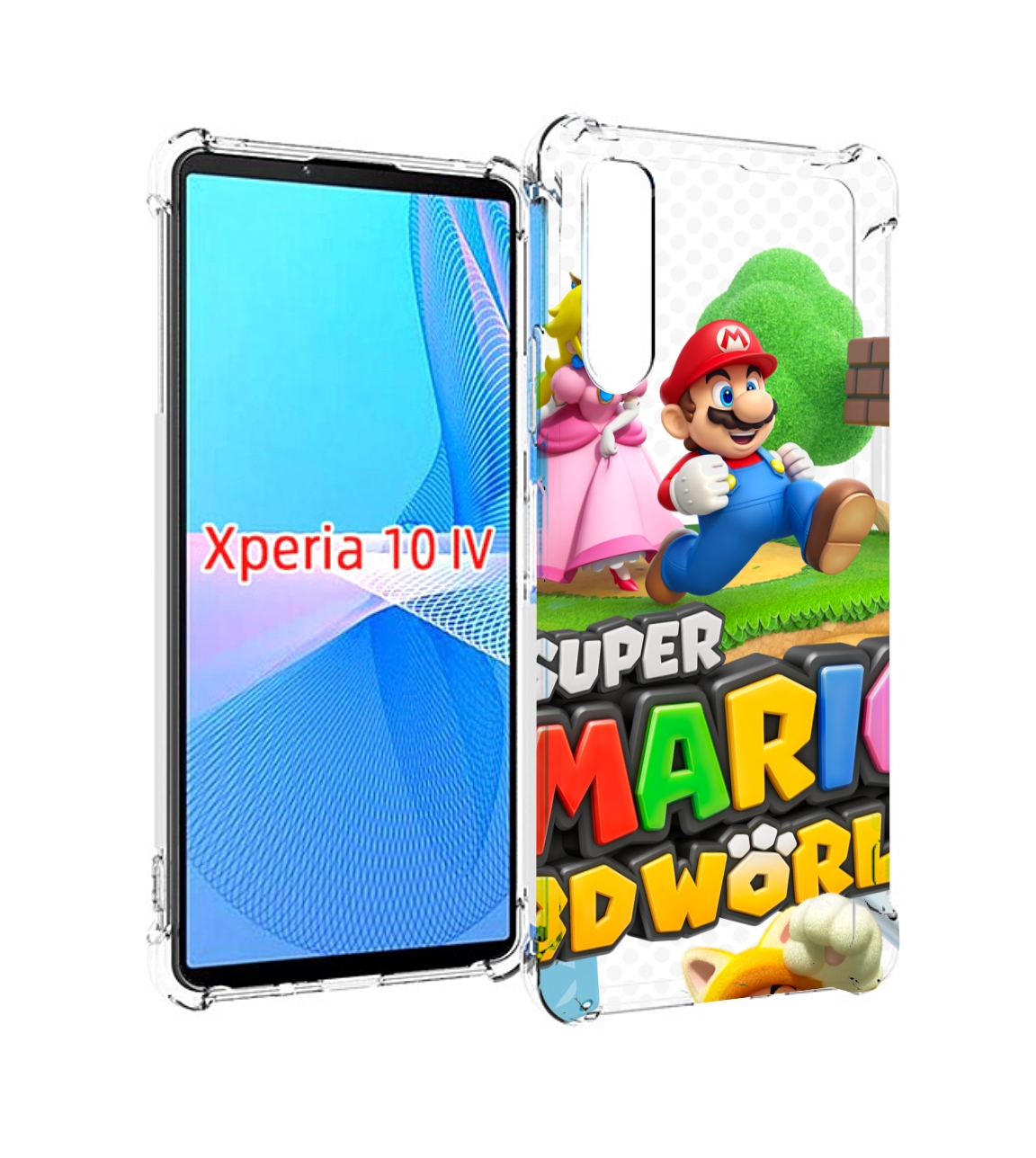 

Чехол MyPads Super Mario 3D World для Sony Xperia 10 IV (10-4), Прозрачный, Tocco