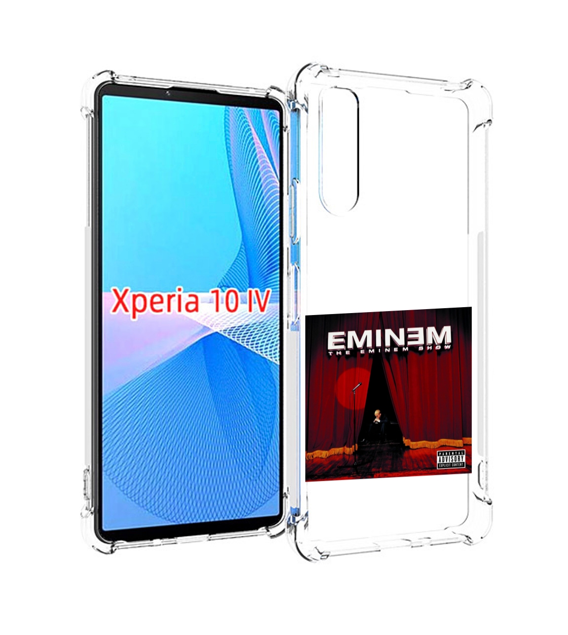 

Чехол MyPads THE EMINEM SHOW для Sony Xperia 10 IV (10-4), Прозрачный, Tocco