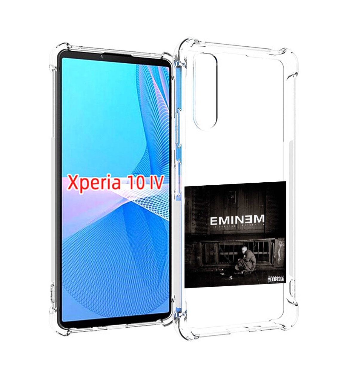 

Чехол MyPads The Marshall mathers LP для Sony Xperia 10 IV (10-4), Прозрачный, Tocco