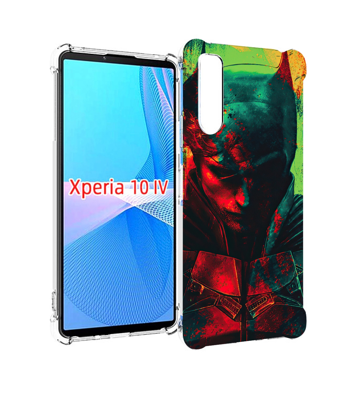 

Чехол MyPads The Batman для Sony Xperia 10 IV (10-4), Прозрачный, Tocco