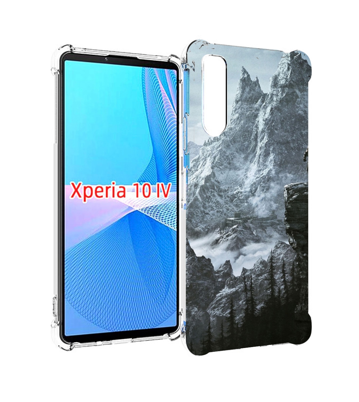 

Чехол MyPads The Elder Scrolls V Skyrim для Sony Xperia 10 IV (10-4), Прозрачный, Tocco