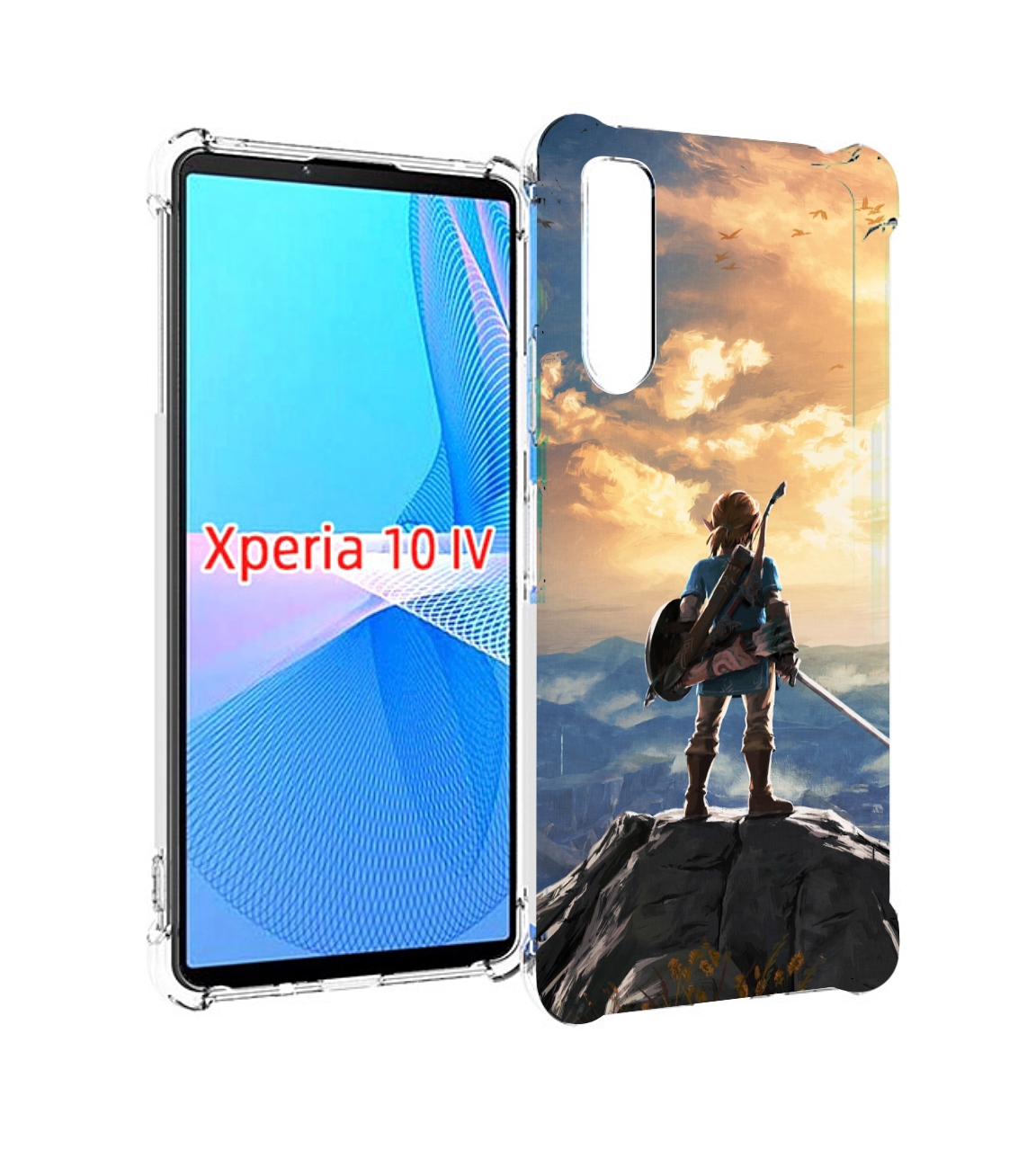 

Чехол MyPads The Legend of Zelda для Sony Xperia 10 IV (10-4), Прозрачный, Tocco