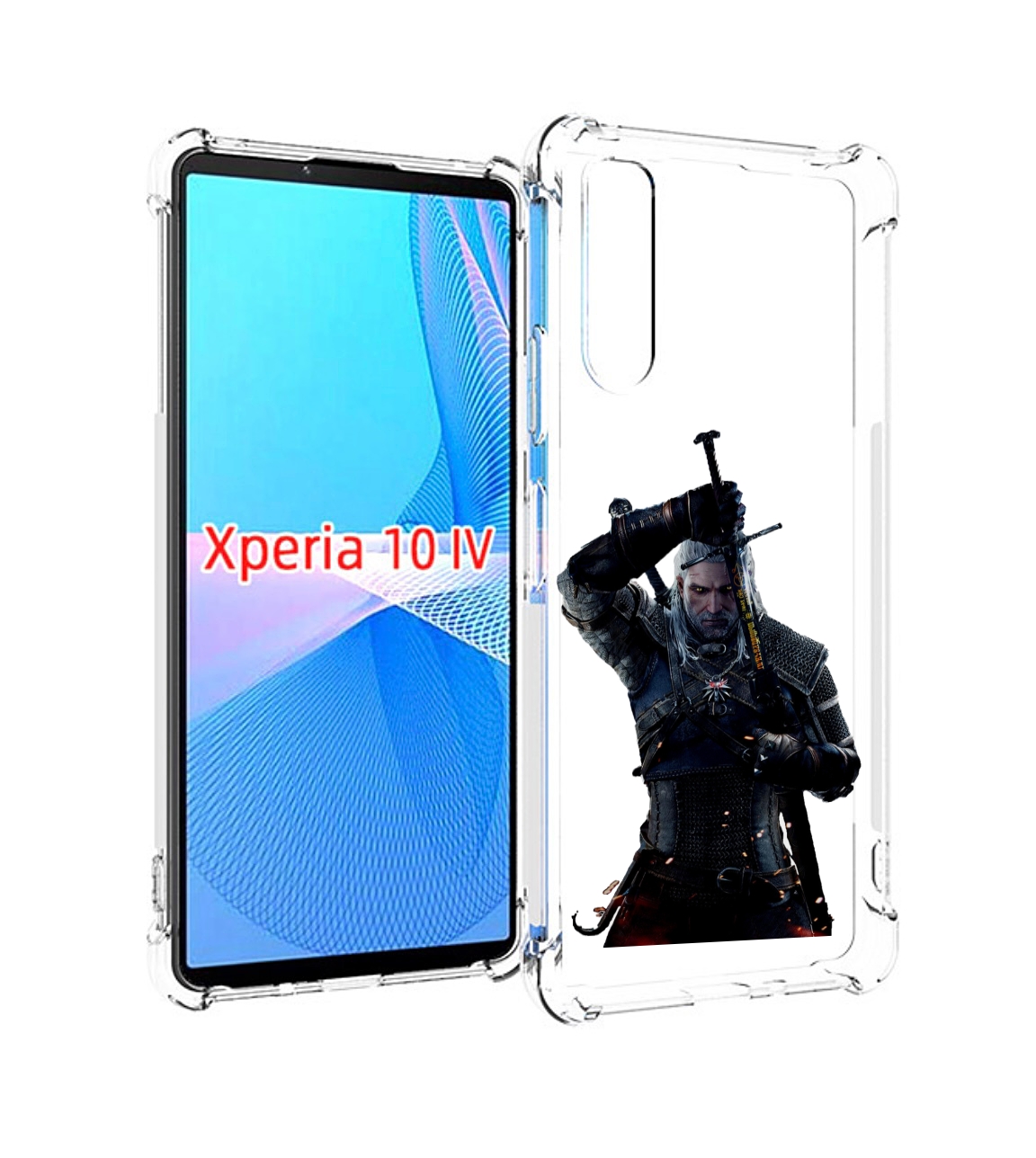 

Чехол MyPads The-Witcher-3 для Sony Xperia 10 IV (10-4), Прозрачный, Tocco