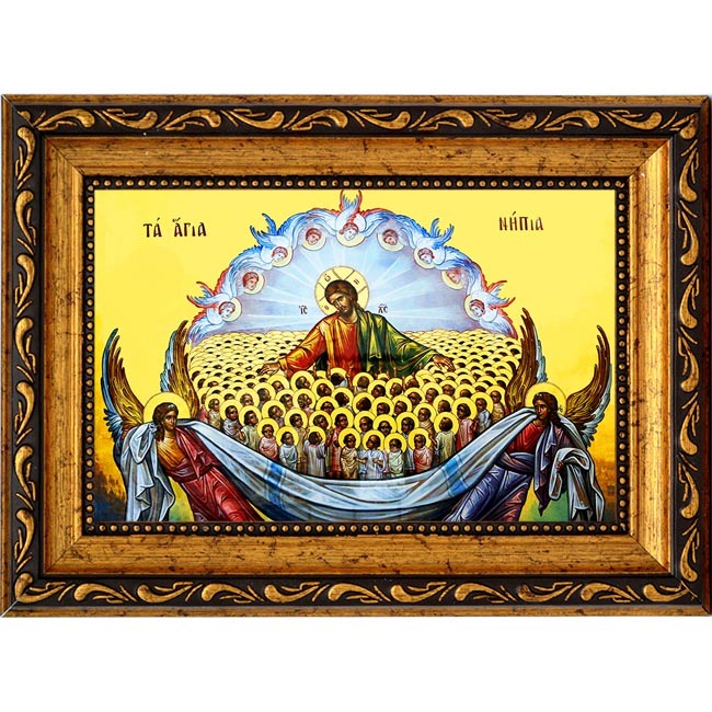 

Вифлеемские младенцы мученики. Икона на холсте.