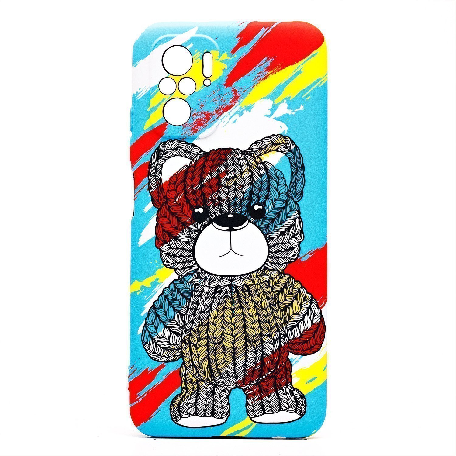 

Чехол Xiaomi Redmi Note 10 (M2101K7AG), 10S (M2101K7BL) Luxo силиконовый (рис.114), Разноцветный
