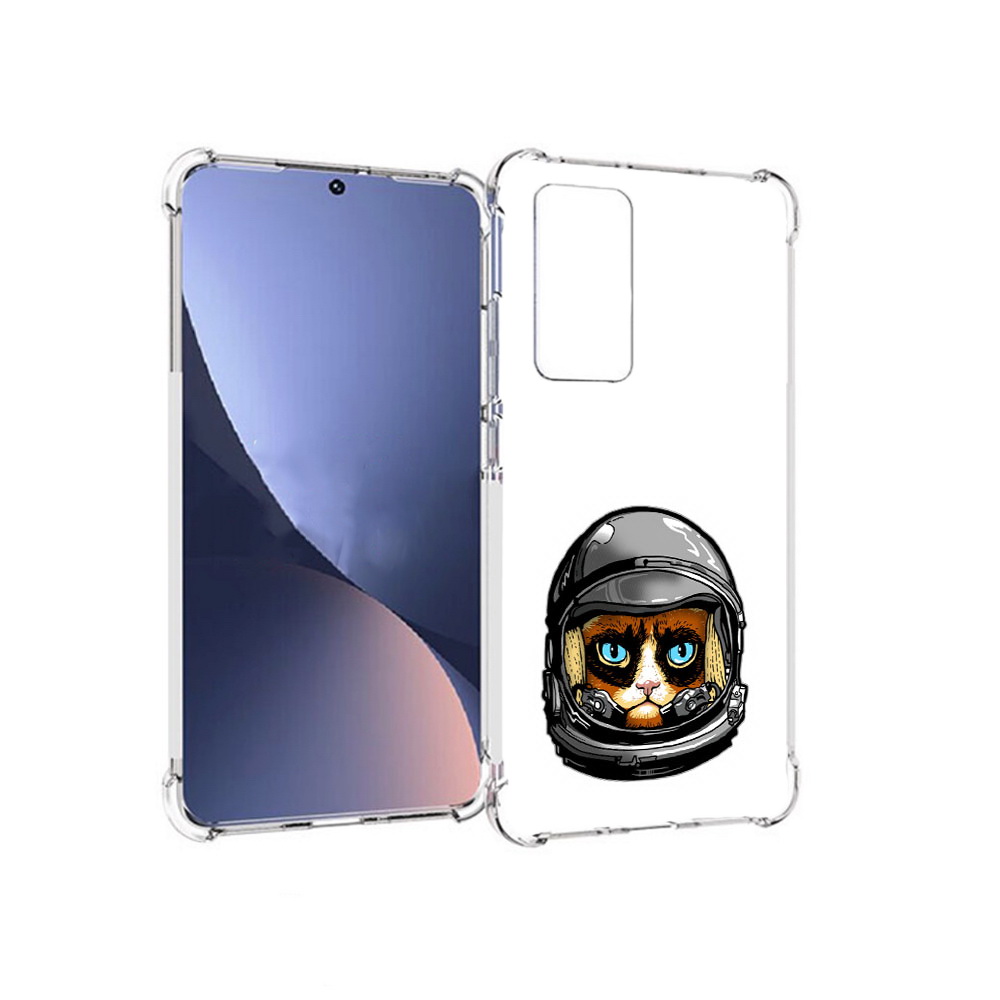 

Чехол MyPads Tocco для Xiaomi 12 кот космонавт (PT226952.288.400), Прозрачный, Tocco