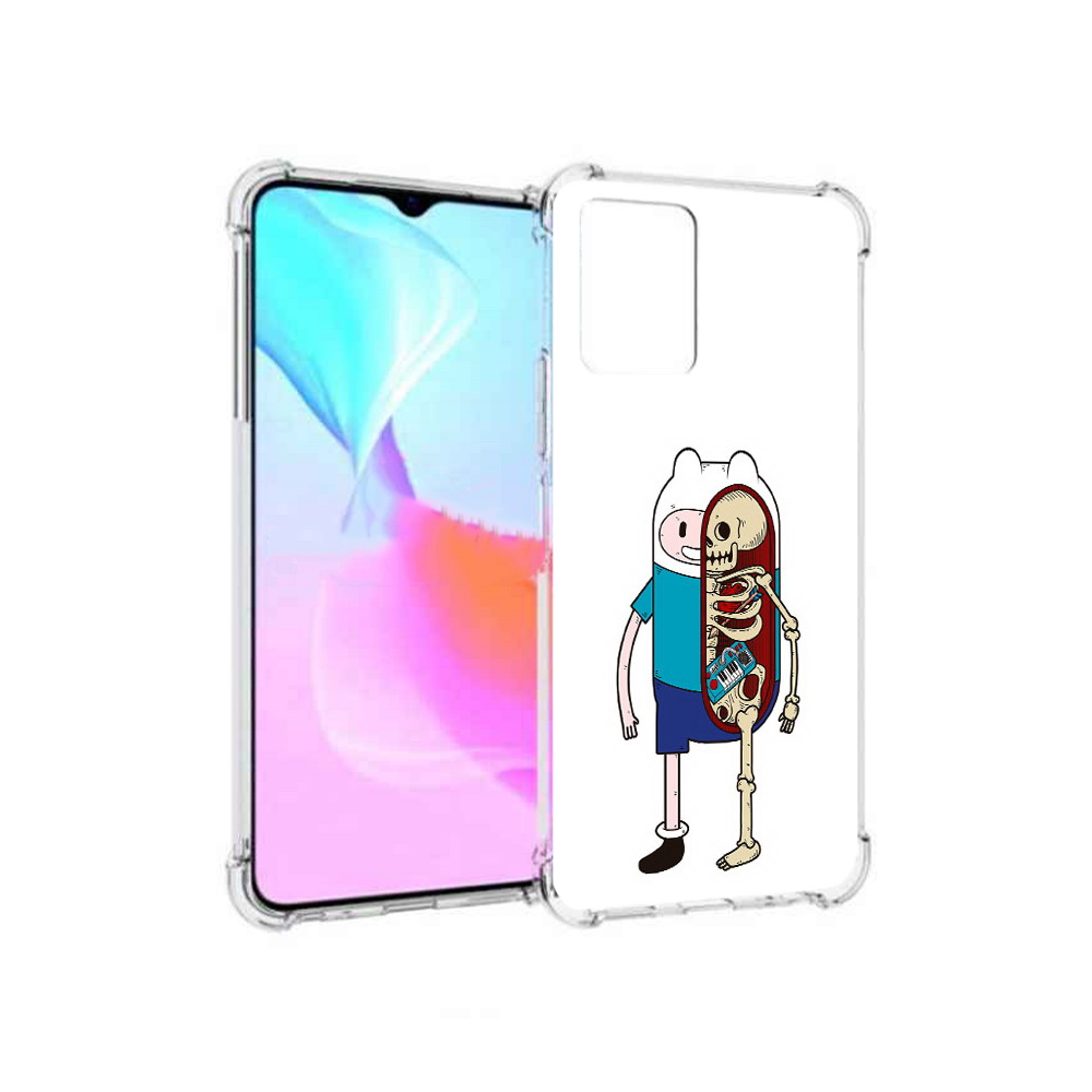 

Чехол MyPads Tocco для Vivo Y33s Финн скелет (PT226981.417.187), Прозрачный, Tocco
