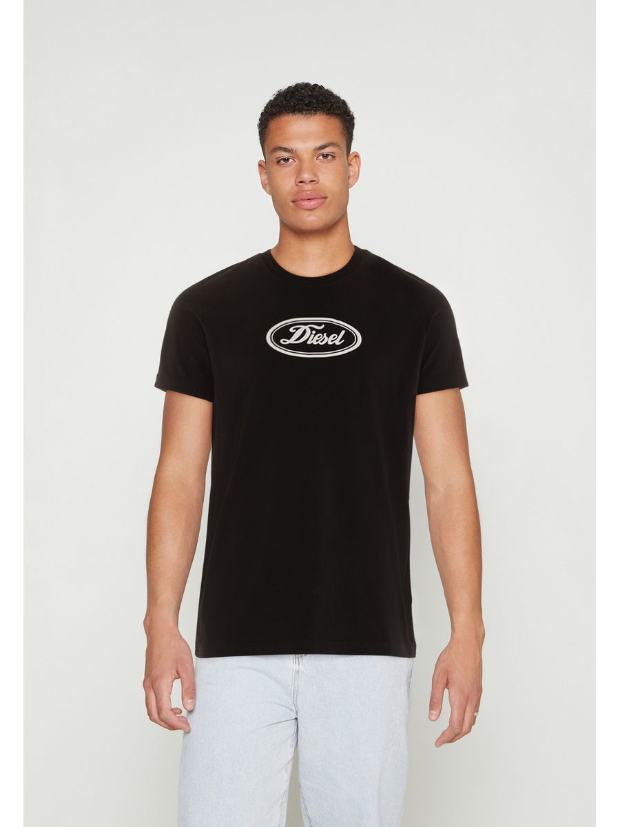 

Футболка мужская DIESEL DI122O0KR черная 3XL, Черный, DI122O0KR