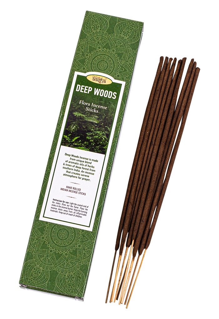 

Ароматические палочки Aasha Herbals / Deep wood, 10 шт., (2шт.), kr-17720
