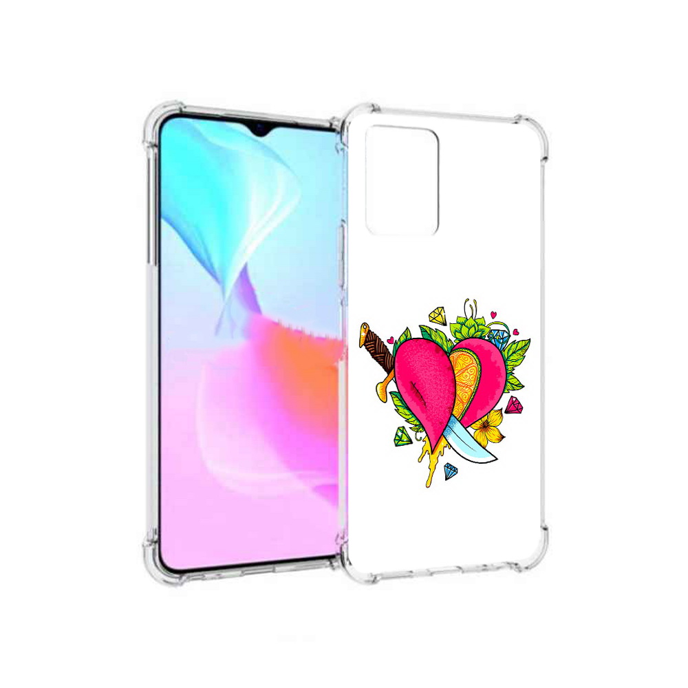 

Чехол MyPads Tocco для Vivo Y33s Фруктовое сердце (PT226981.417.188), Прозрачный, Tocco