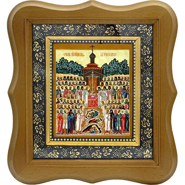 

Собор Новомучеников Бутовских. Икона на холсте.