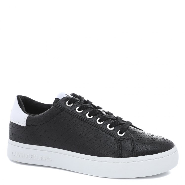 

Кеды женские Calvin Klein Jeans YW0YW00062 черные 36 EU, YW0YW00062