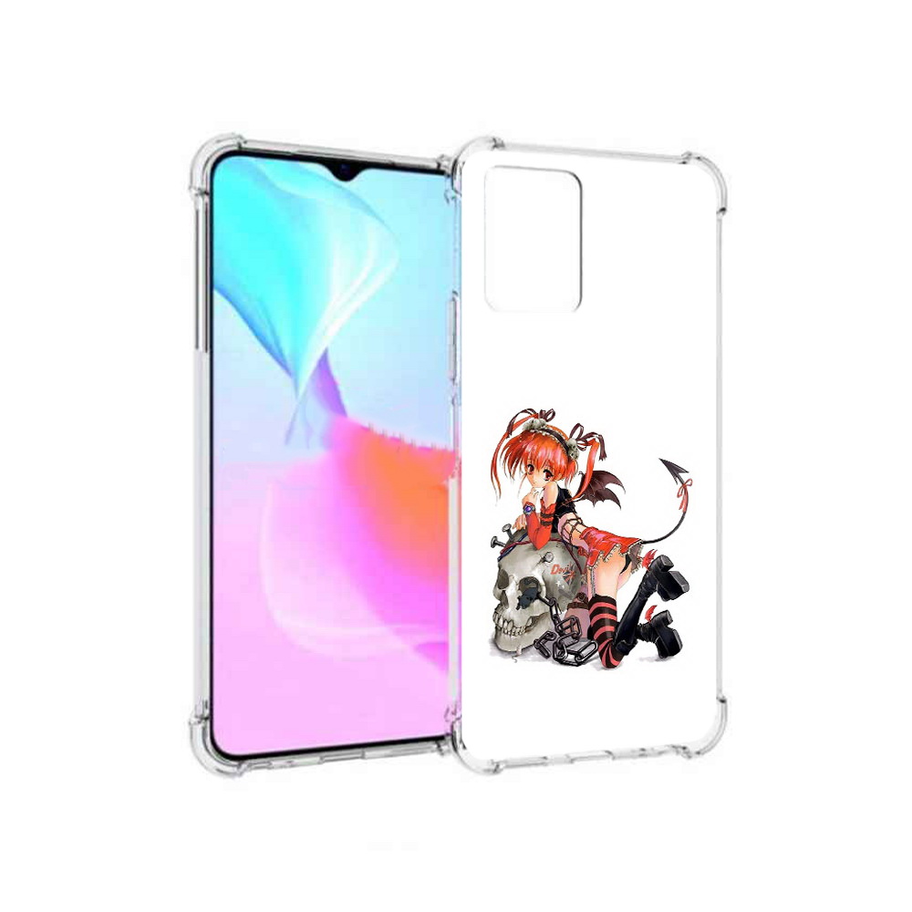 

Чехол MyPads Tocco для Vivo Y33s аниме (PT226981.417.221), Прозрачный, Tocco