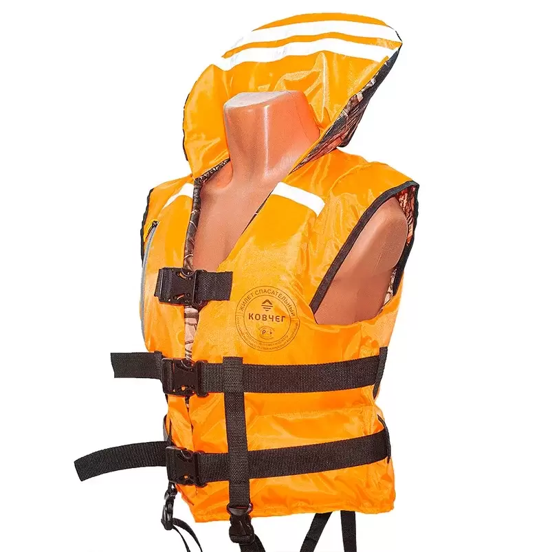 Жилет спасательный Ковчег Хобби двусторонний, XL-2XL,р.52-54,до 100 кг,ГОСТ Р,со свистком