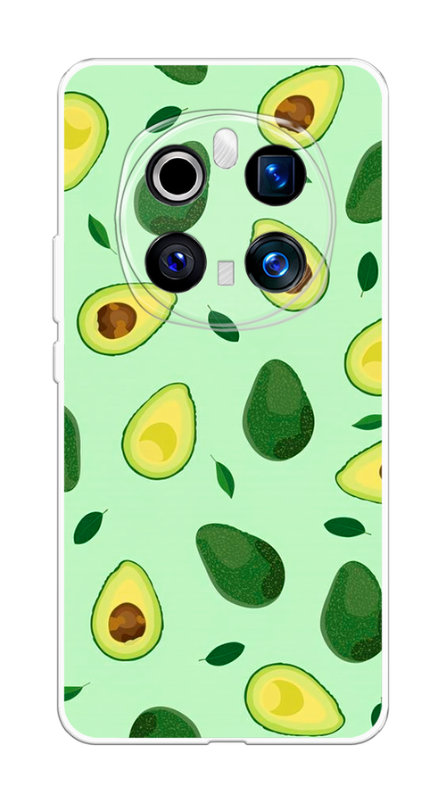 

Чехол на Honor Magic 7 Pro "Blue avocado", Коричневый;зеленый, 6125650-1