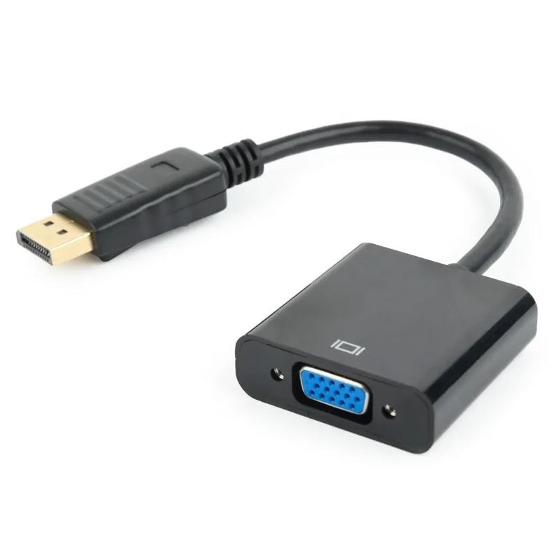 

Кабель Cablexpert Mini DisplayPort - VGA вилка-вилка 0.15м (1272499-K), Черный