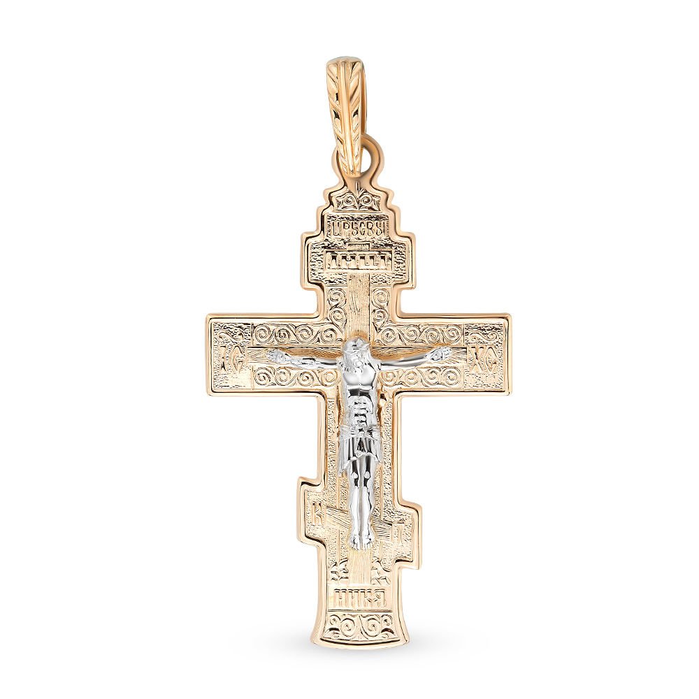 

Кулон из комбинированного золота 585Gold 603003989, 603003989