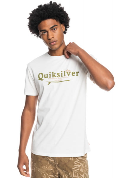 

Футболка мужская Quiksilver EQYZT06711 белая L, EQYZT06711
