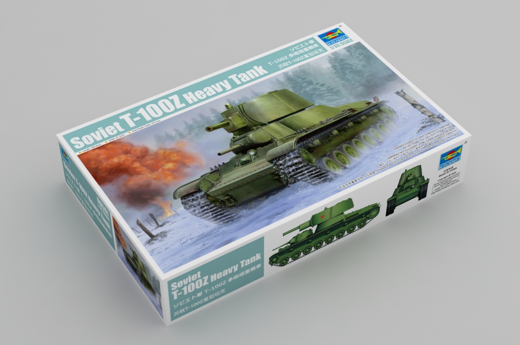

09591P Сборная модель Soviet T-100Z Heavy Tank