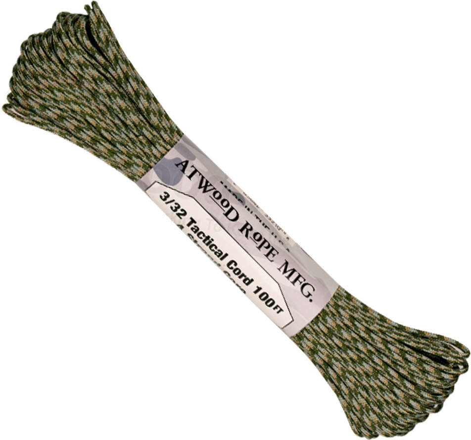

Паракорд AtwoodRope 3/32' x 100' tactical 30m (acu)