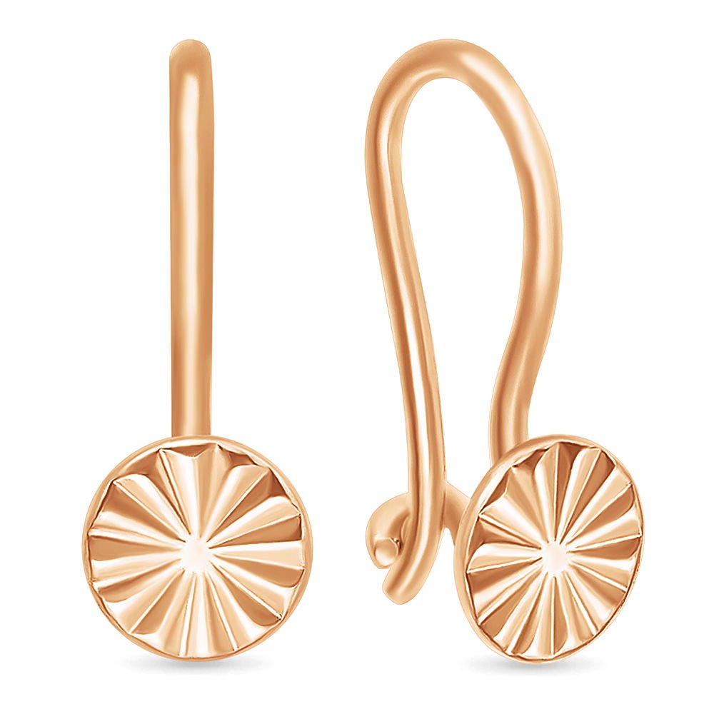 

Серьги из красного золота 585Gold 602000811, 602000811