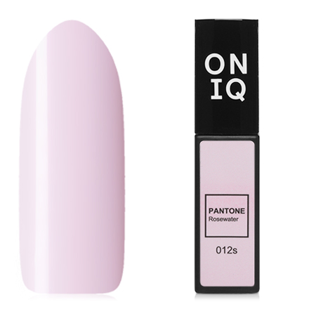 Гель-лак Oniq Pantone №12s Rosewater кремовый розовый 6 мл