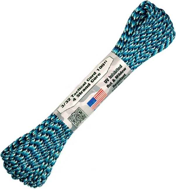 

Паракорд AtwoodRope 3/32' x 100' tactical 30m (blue snake)