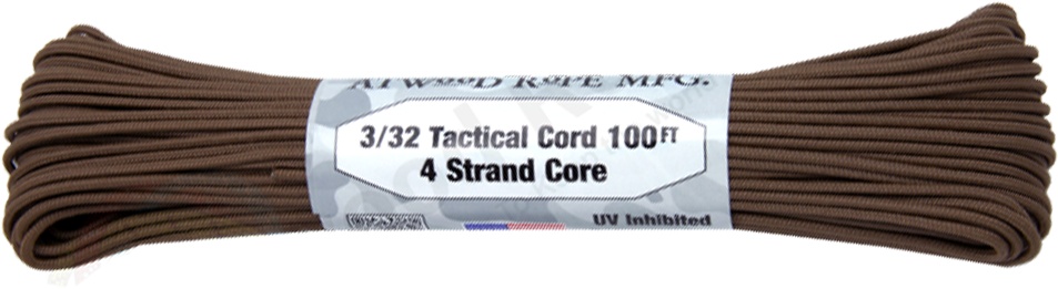 фото Паракорд atwoodrope 3/32' x 100' tactical 30m (brown)