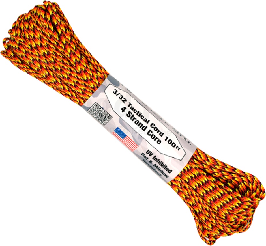 

Паракорд AtwoodRope 3/32' x 100' tactical 30m (fireball)