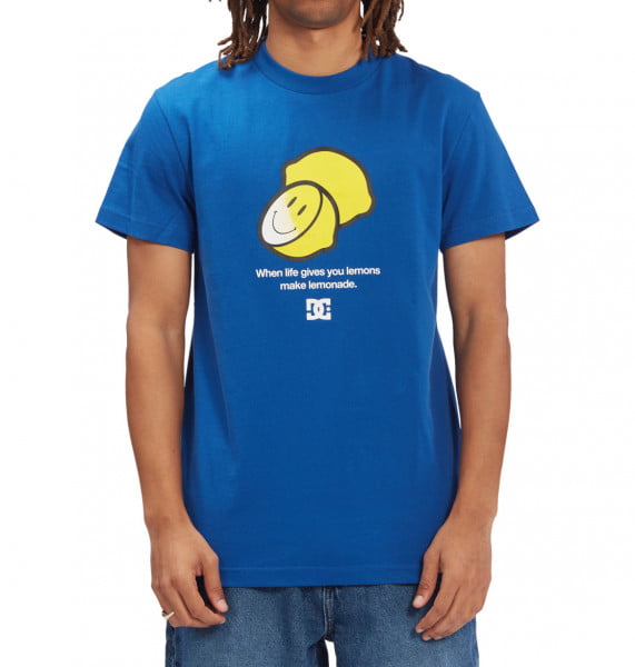 

Футболка мужская DC ADYZT05096 синяя XL, ADYZT05096