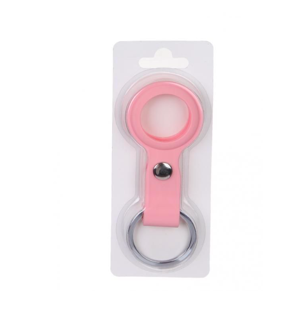 

Брелок-подвеска mObility для APPLE AirTag 9cm Silicone Pink УТ000026713, Розовый