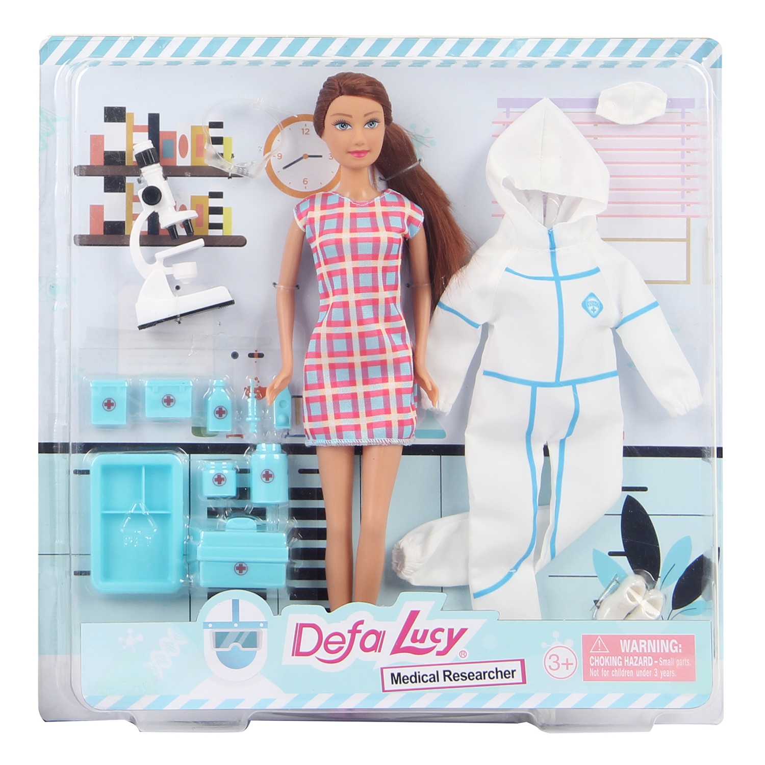 Кукла Defa Lucy Lucy Сотрудник госпиталя 28 см, аксесс