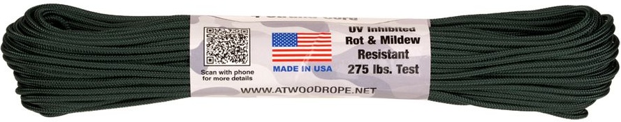 

Паракорд AtwoodRope 3/32' x 100' tactical 30m (hunter)