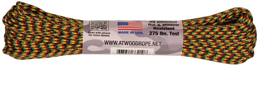 

Паракорд AtwoodRope 3/32' x 100' tactical 30m (jamaican)