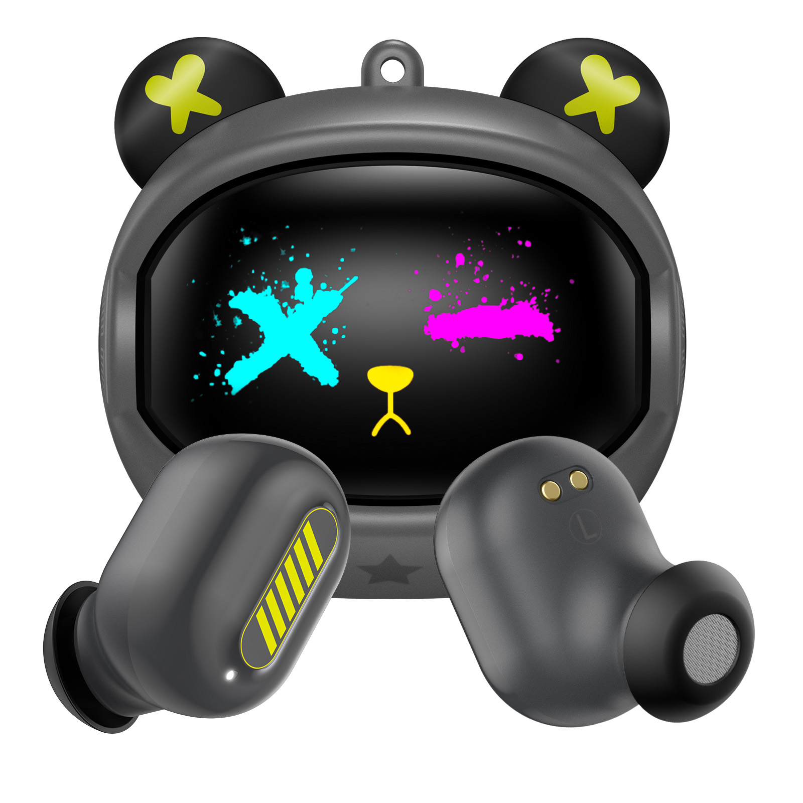 Беспроводные наушники ONIKUMA T20 с поддержкой Bluetooth, black monster invasion