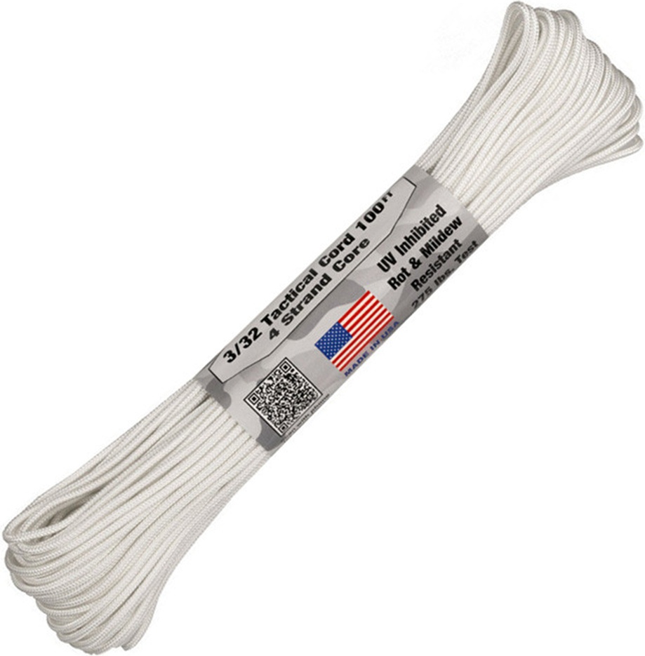 

Паракорд AtwoodRope 3/32' x 100' tactical 30m (white)