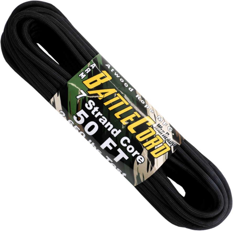 

Паракорд Battlecord 50ft 2650LBS (black)