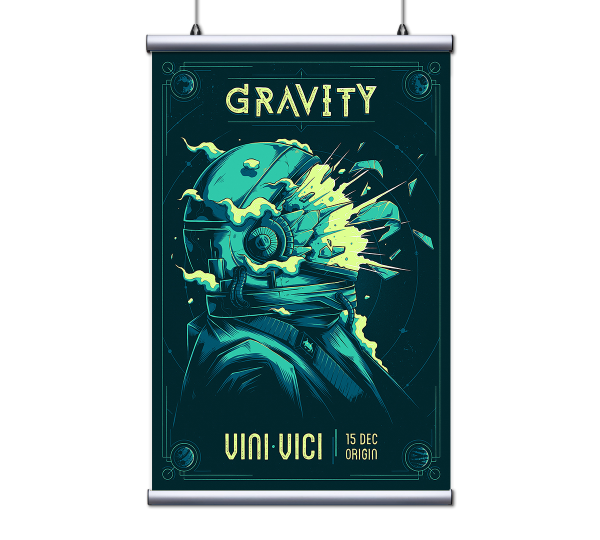 

Постер интерьерный Poly Print Art P02000513/S/2 40х50 см. без рамки