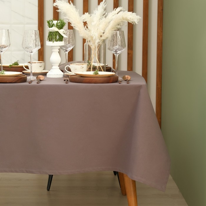 

Скатерть Этель Kitchen 150х180 см, цвет коричневый, 100% хл, саржа 220 г/м2, Этель Kitchen