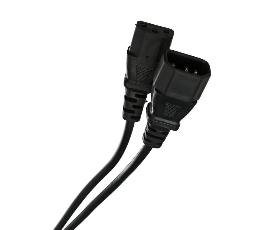 

Кабель Telecom C13-C14 IEC 320 C13 1.8м (1537974-K), Черный