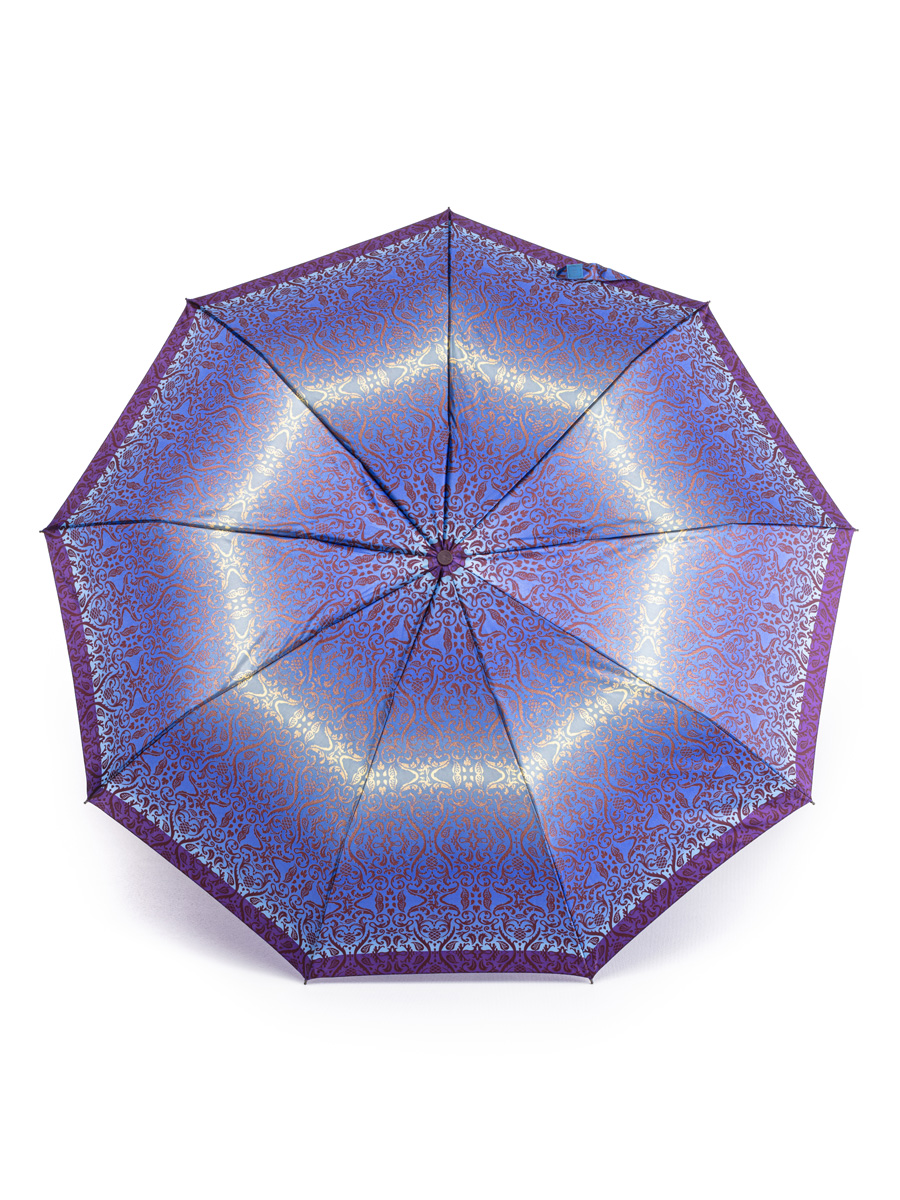 Зонт складной женский автоматический AIRTON 3944 синий