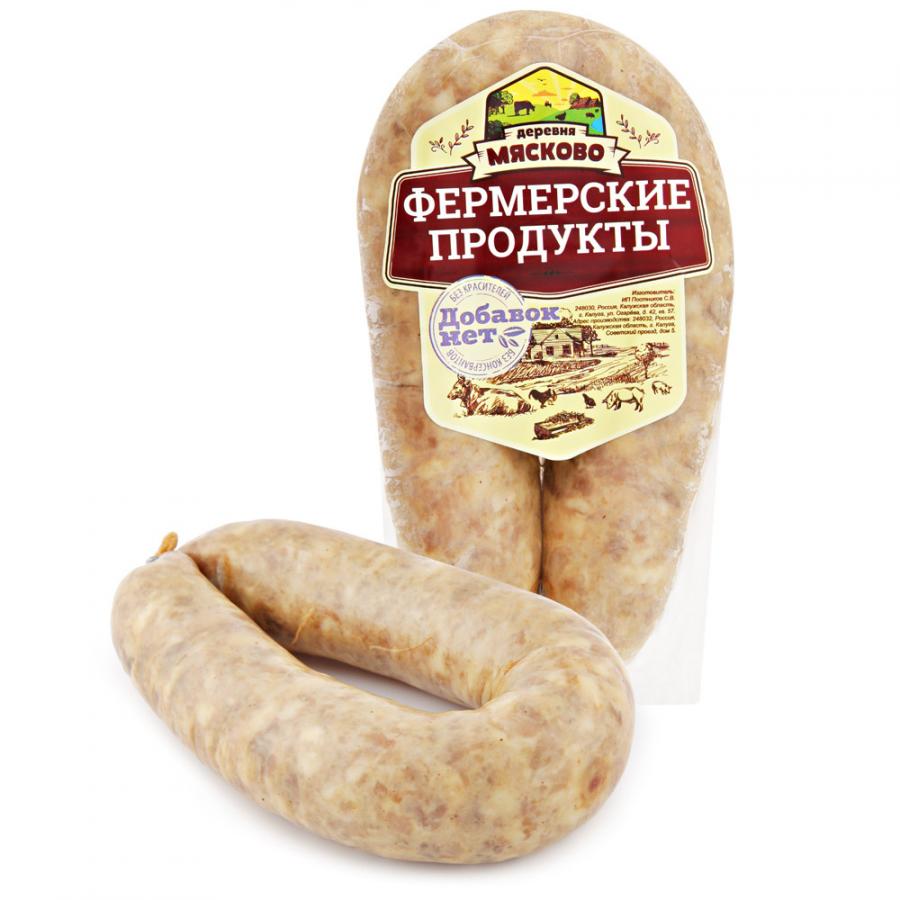 

Колбаса Деревня Мясково Краковская полукопченая 300 г