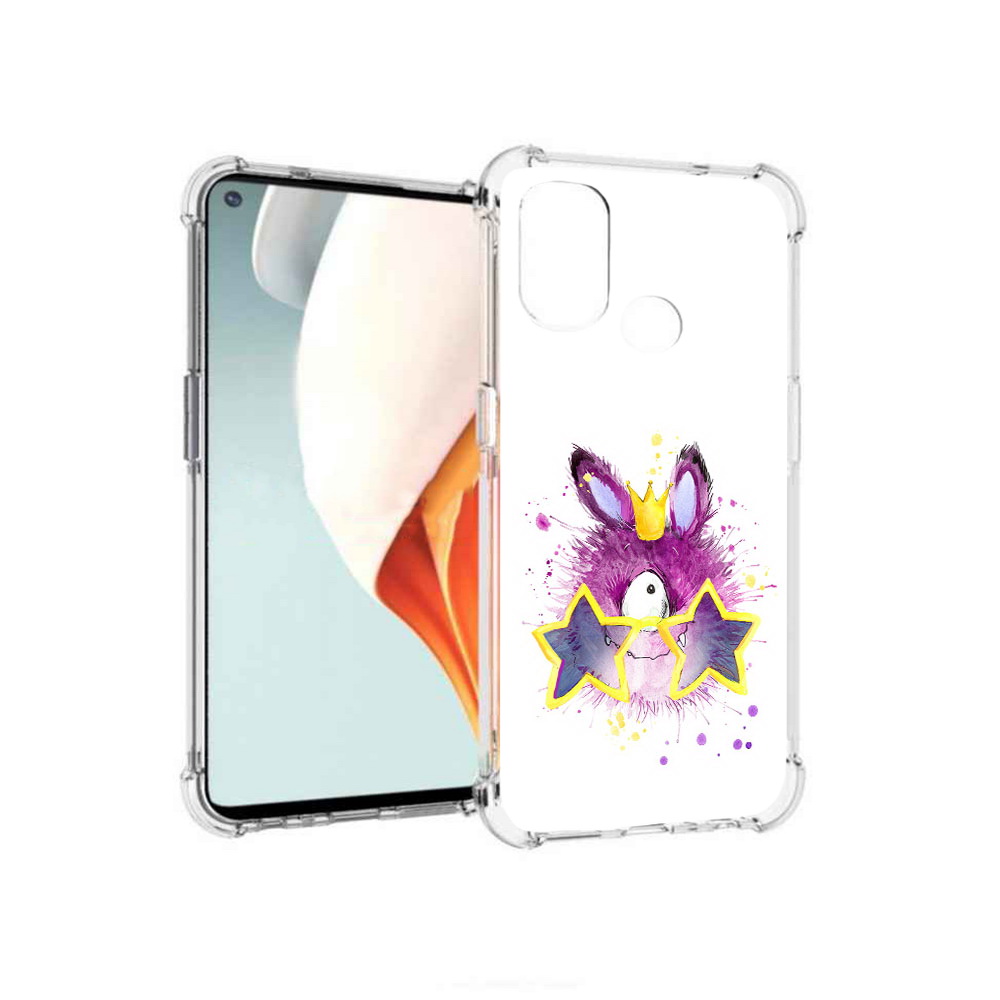 

Чехол MyPads Tocco для OnePlus Nord N100 Шуршуля (PT227045.141.202), Прозрачный, Tocco